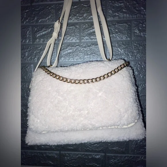 sherpa crossbody/ shoulder bag - Picture 3 of 12